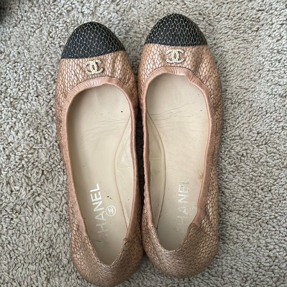 Chanel ballet flats 6.5
